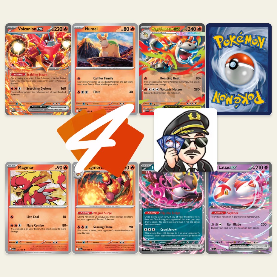 This Mega Camerupt ex deck broke me…